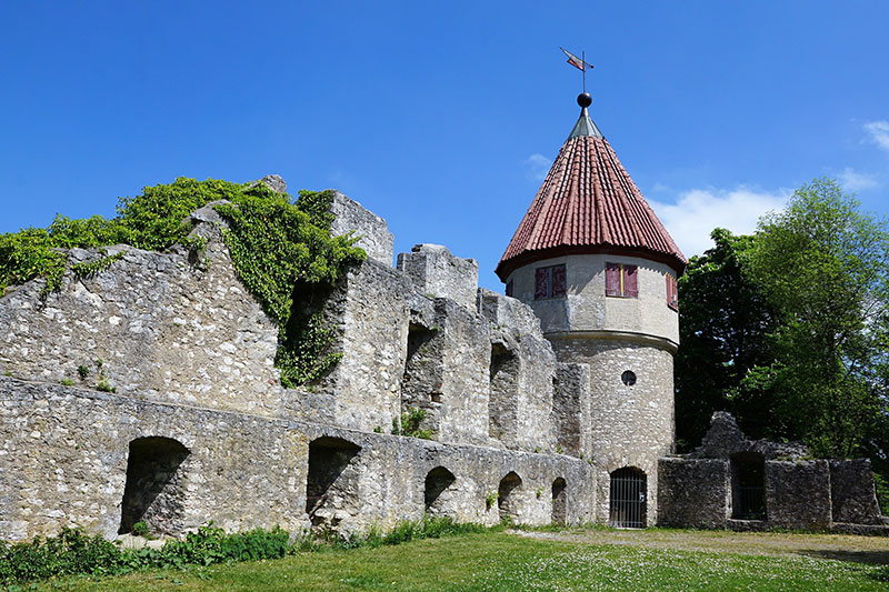 Ruine Honberg, die Burg Honberg