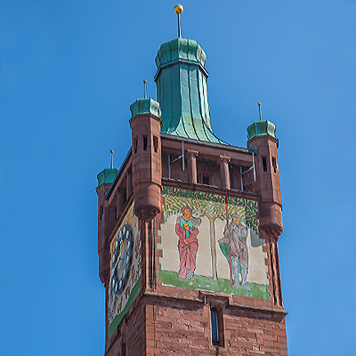 Bezirksturm - Turm im Zentrum der Goldstadt Pforzheim